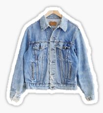 denim jacket stickers redbubble