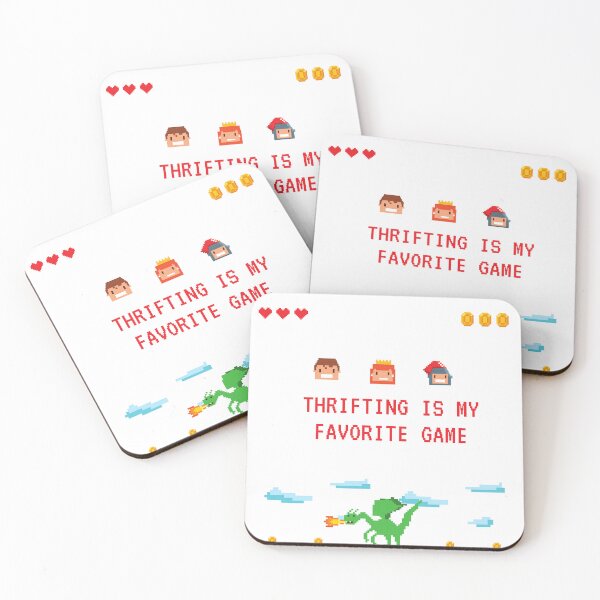 Item preview, Thrifting is my favorite game funny reseller, thrfiting addict, earthlover, thrift shopping merch designed and sold by Paintingladycat.