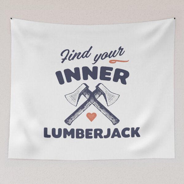 Item preview, Find your Inner Lumberjack Funny and Motivational  designed and sold by wingstar.