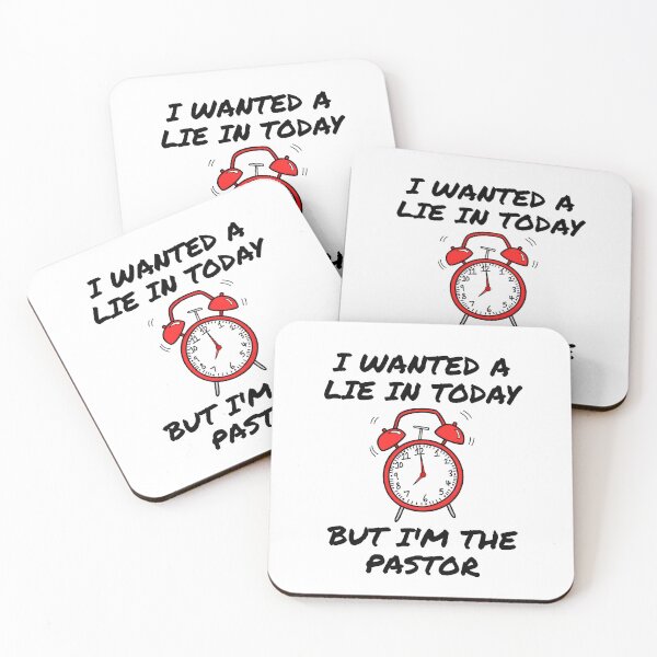 Item preview, I Wanted A Lie In But I'm The Pastor Funny Church designed and sold by doodlerob.