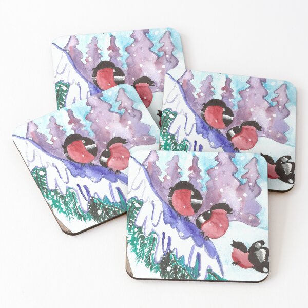 Item preview, Winter Christmas Birds  designed and sold by Niina  Niskanen.
