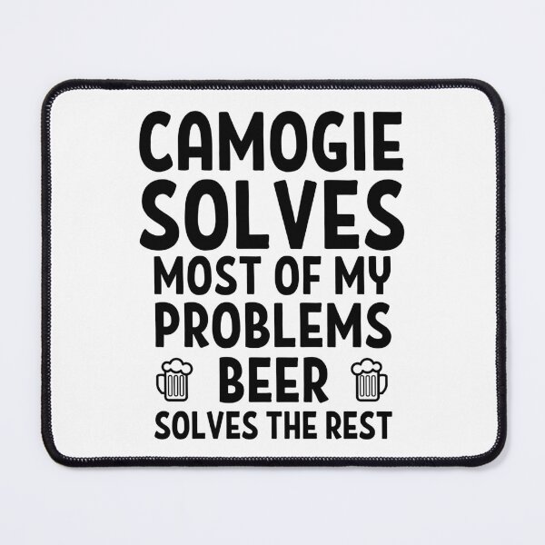 Item preview, Camogie solves most of my problems. Beer solves the rest. designed and sold by TheGreenGoat.
