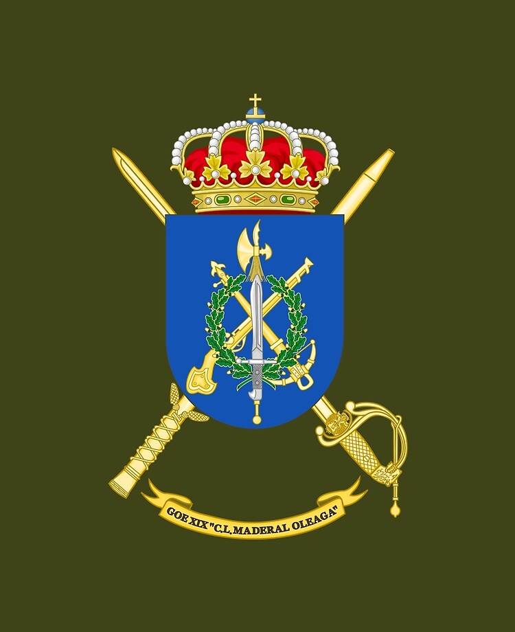 La Legión Española, Vinilo pegatina circular del emblema de la Legión