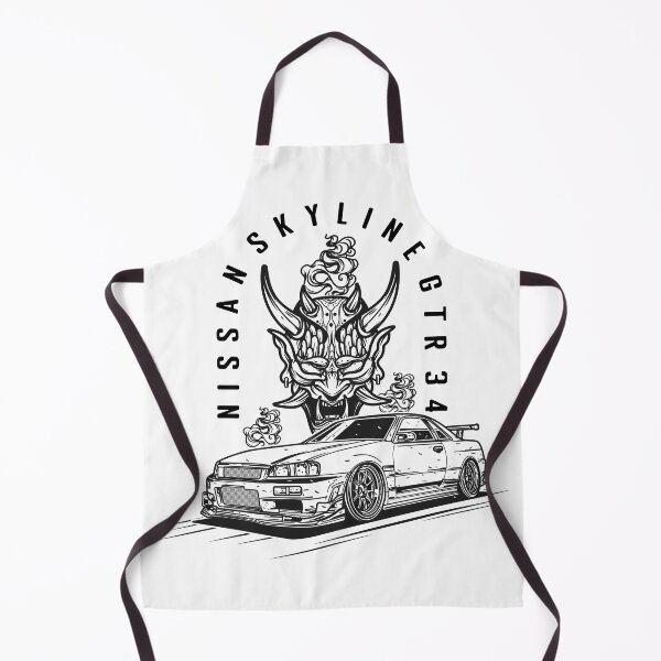 Item preview, Nissan Skyline GTR-34 Cartoon designed and sold by TrilogyMerch.
