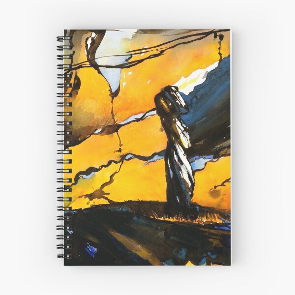 Item preview, Easter Island Moai statue- watercolor painting designed and sold by rfoxphoto.