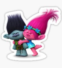 Poppy and Branch Sticker