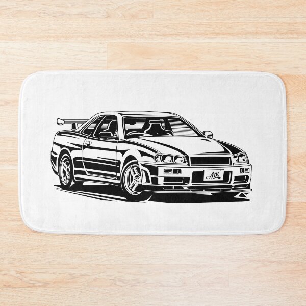 Item preview, EUROBEAT INTENSIFIES - SKYLINE GTR R34 full-body version designed and sold by ARVwerks.