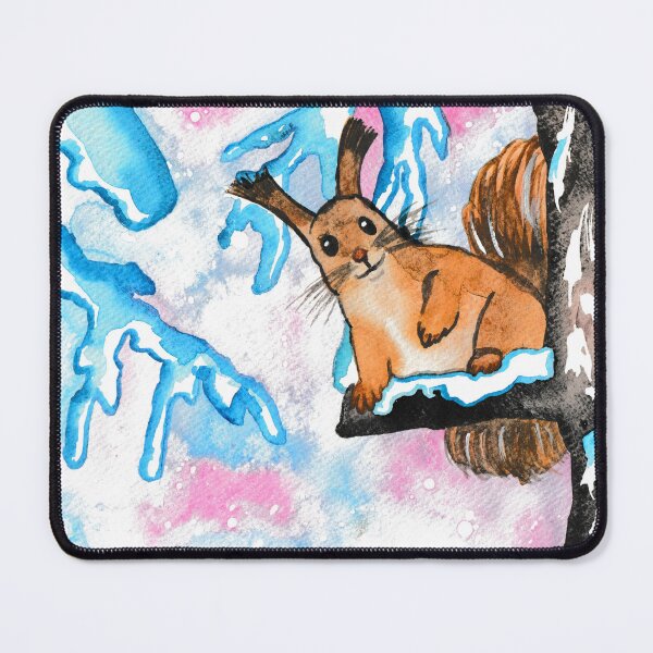 Item preview, Winter squirrel designed and sold by Niina Niskanen.