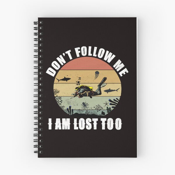 Item preview, Follow me i'm lost to - Funny Scuba Diving gift idea for freediviers - spearfishing -snorkeling lovers designed and sold by Live  Today.