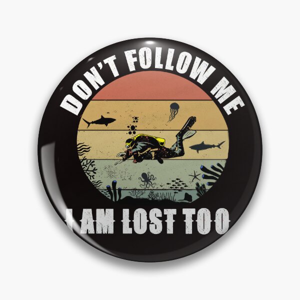 Item preview, Follow me i'm lost to - Funny Scuba Diving gift idea for freediviers - spearfishing -snorkeling lovers designed and sold by Live  Today.