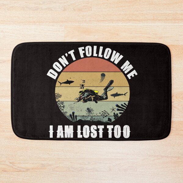Item preview, Follow me i'm lost to - Funny Scuba Diving gift idea for freediviers - spearfishing -snorkeling lovers designed and sold by Live  Today.