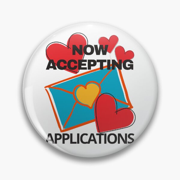 Item preview, Now Accepting Valentine Applications, Funny Valentines designed and sold by Coralgb.
