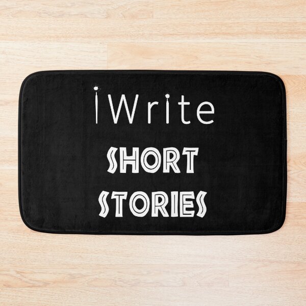 Item preview, iWrite Short Stories in white text - for Writers designed and sold by Mindful-Designs.