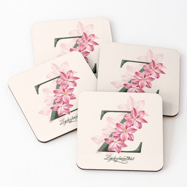 Item preview, The letter Z. Zephyranthes. Flower alphabet. designed and sold by BananiLettering.