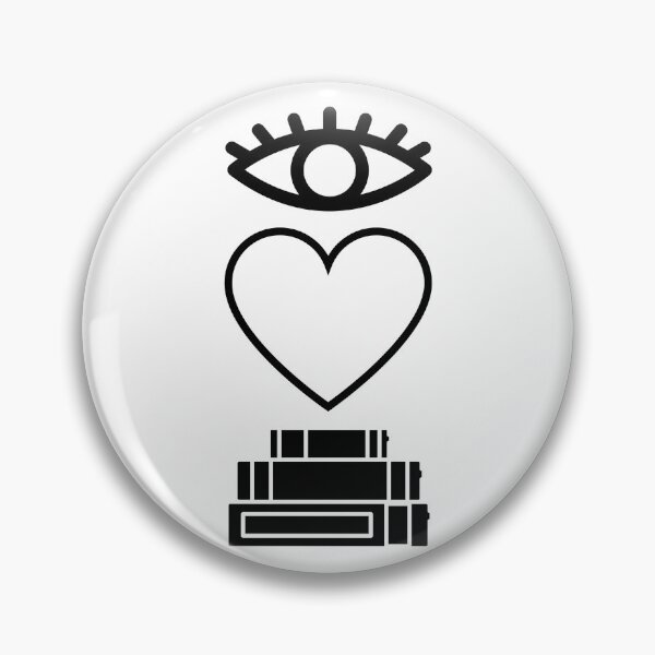 Item preview, I Love Books - Black Text designed and sold by TheKnightWriter.