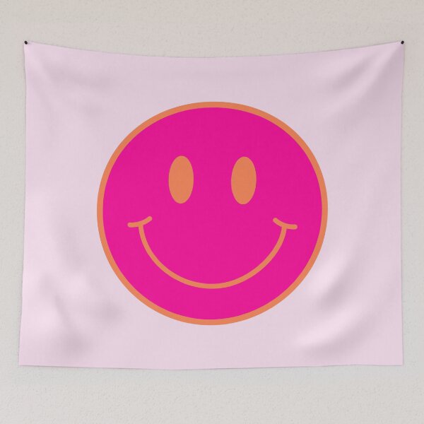 Item preview, preppy pink smiley  designed and sold by SUUSCK ★.