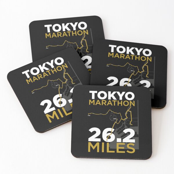 Item preview, Tokyo Marathon route art designed and sold by Kousins.