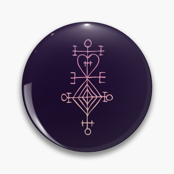 Item preview, Ástarstafur, Love Charm, Magical Bind Rune, Norse Mythology designed and sold by nitty-gritty.