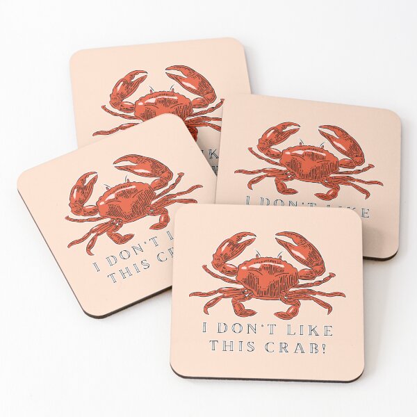 Item preview, I don't like this crab! (V3) designed and sold by thatsit-itslit.