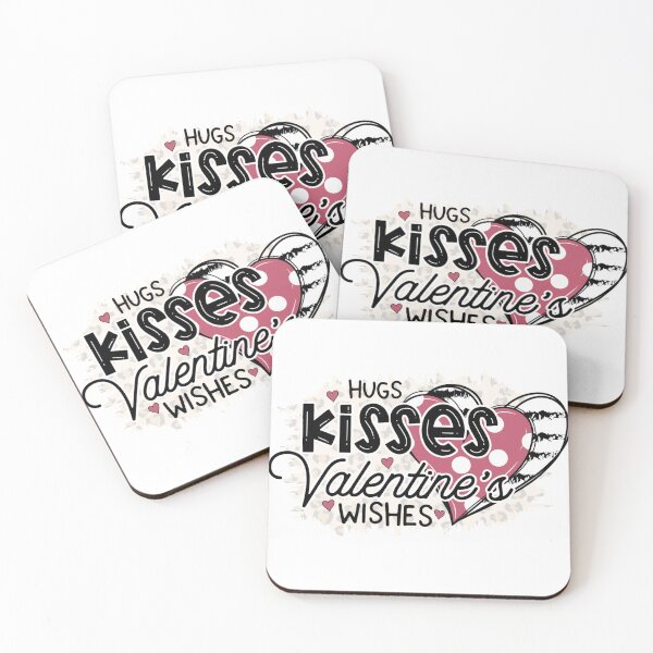 Item preview, Hugs kisses Valentine's wishes designed and sold by BeilMaro.