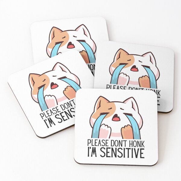 Item preview, Please Don't Honk I'm Sensitive designed and sold by DAFIN.