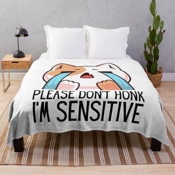 Item preview, Please Don't Honk I'm Sensitive designed and sold by DAFIN.