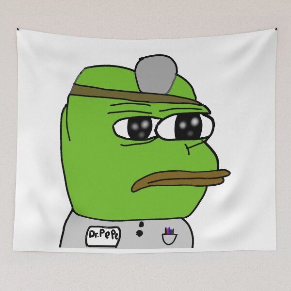Item preview, Doctor  Pepe  designed and sold by TheMemesLord.