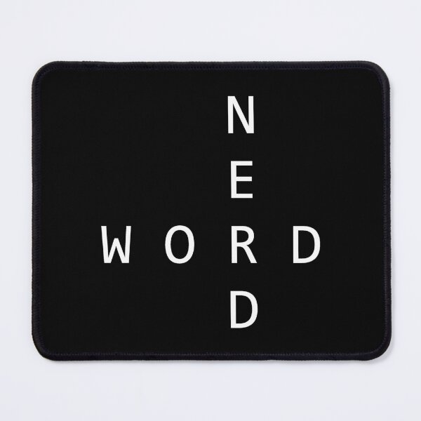 Item preview, Word Nerd in white text - for Writers designed and sold by Mindful-Designs.