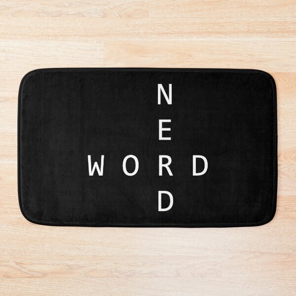 Item preview, Word Nerd in white text - for Writers designed and sold by Mindful-Designs.