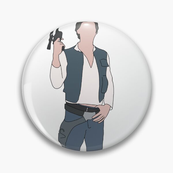 Item preview, Han Solo posing for the cameras designed and sold by AnnieDutchy15.