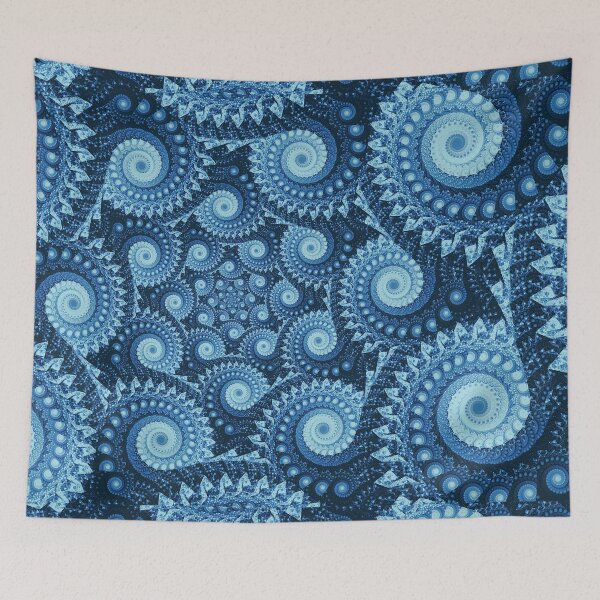 Item preview, 'In The Eye Of A Hurricane' Geometric Abstract Spiral Fractal Artwork designed and sold by Holmes-Ja.