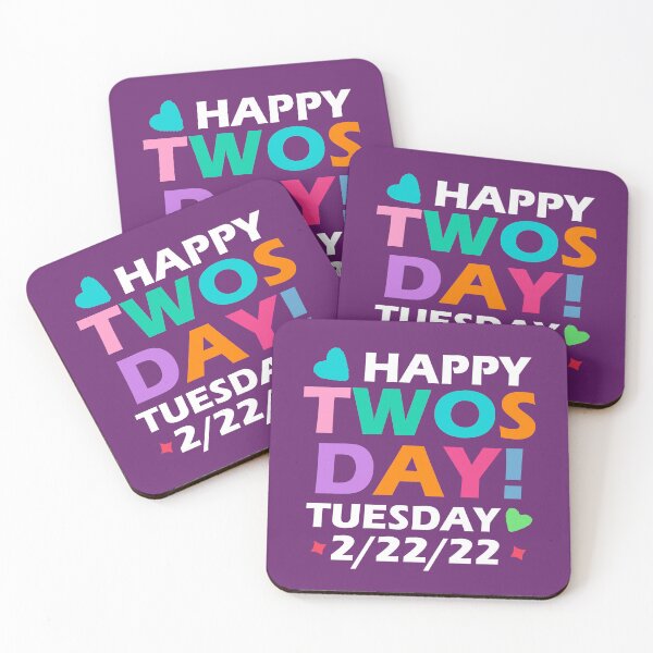 Item preview, Happy Twosday, martes 22 de febrero de 2022, diseño divertido de Twosday designed and sold by DesignHouse07.
