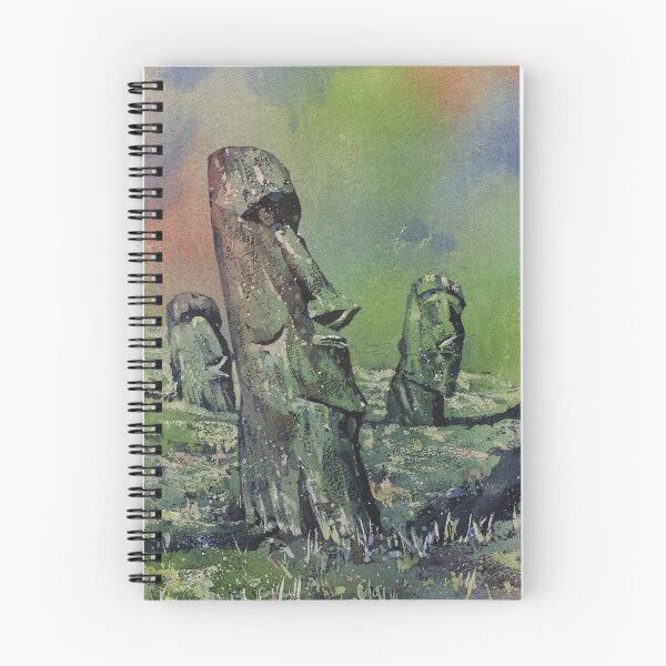 Item preview, Moai statues- Easter Island designed and sold by rfoxphoto.