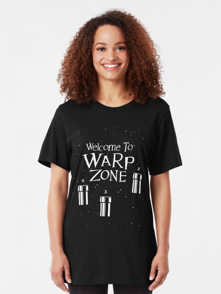 Alternate view of Welcome to Warp Zone Slim Fit T-Shirt