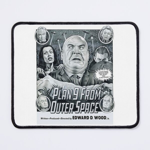 Item preview, Plan 9 from Outer Space by Ed Wood Movie Poster designed and sold by PeacefulRiver.