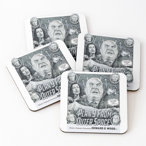 Item preview, Plan 9 from Outer Space by Ed Wood Movie Poster designed and sold by PeacefulRiver.