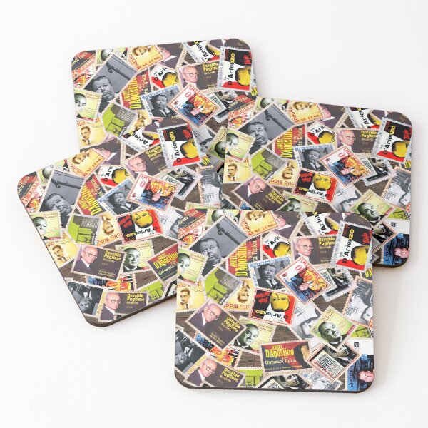 Item preview, Vintage Argentine Tango Orchestra Album Stamps Pop Art designed and sold by infinitetango.