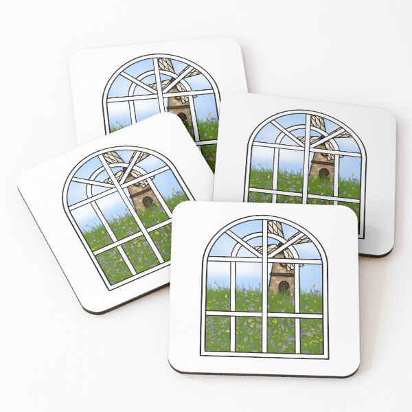 Item preview, Windmill Window designed and sold by honeybeepaper.