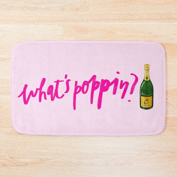 Item preview, what's poppin alc bottle preppy designed and sold by SUUSCK ★.
