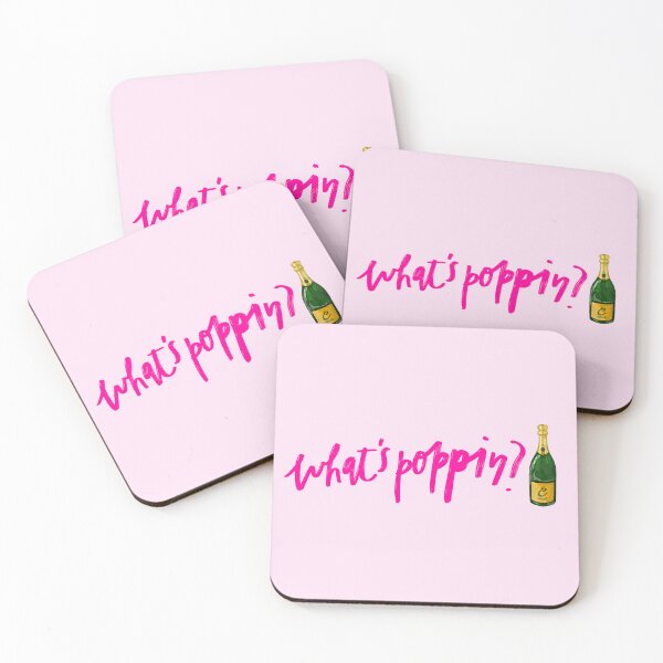 Item preview, what's poppin alc bottle preppy designed and sold by SUUSCK ★.