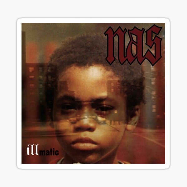 Aperçu de l'œuvre Nas - Couverture d'album Illmatic Poster créée et vendue par daniguetest.