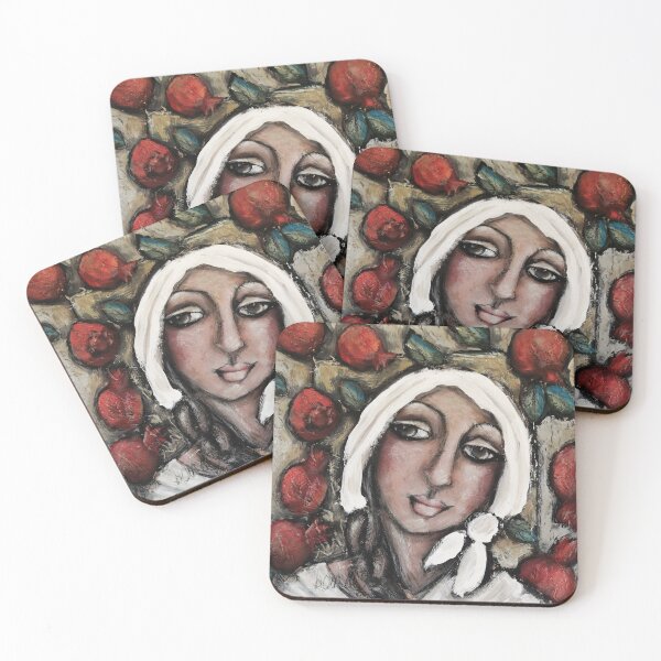 Item preview, Lady with pomegranates 2 designed and sold by Lanas-Art.
