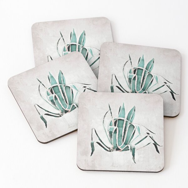 Item preview, Cactus Abstract 03. Agave Americana Mediopicta Alba designed and sold by Pretty-Bird.