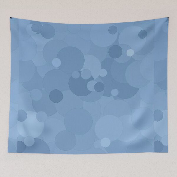 Item preview, Placid Blue Bubble Dot Color Accent designed and sold by SaraValor.