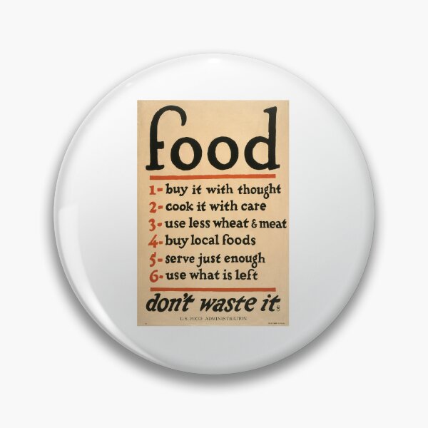 Item preview, Food - Dont Waste It designed and sold by vintagerepros.