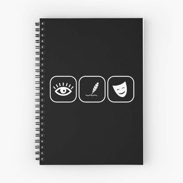 Item preview, I Write Comedy Rebus - white - for Writers designed and sold by Mindful-Designs.