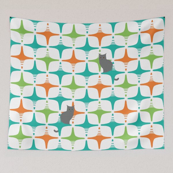 Item preview, Cats Are Unimpressed with the Stars designed and sold by 7SistersGraphX.