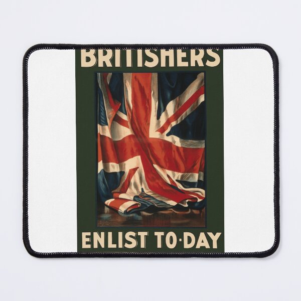 Item preview, Britishers - Enlist Today designed and sold by vintagerepros.