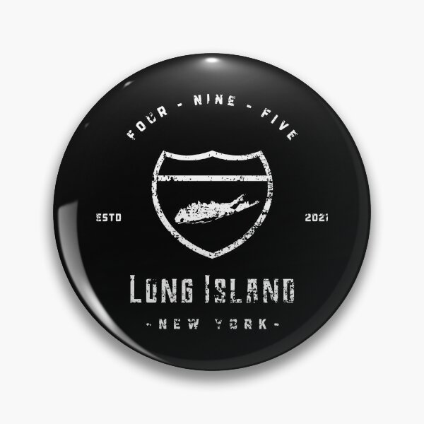 Item preview, LONG ISLAND 495 VINTAGE LETTERS (WHT) designed and sold by Ty Turpin.