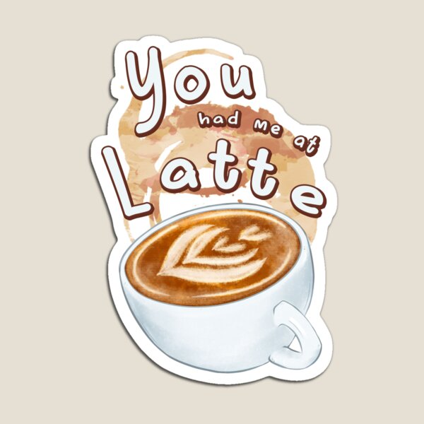 Aperçu de l'œuvre tu m'as eu au latte créée et vendue par samuch.